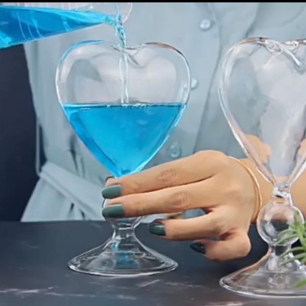 Heart-Shaped Cocktail Glass
