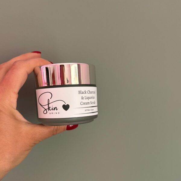 Black Charcoal & Liquorice Cream Scrub