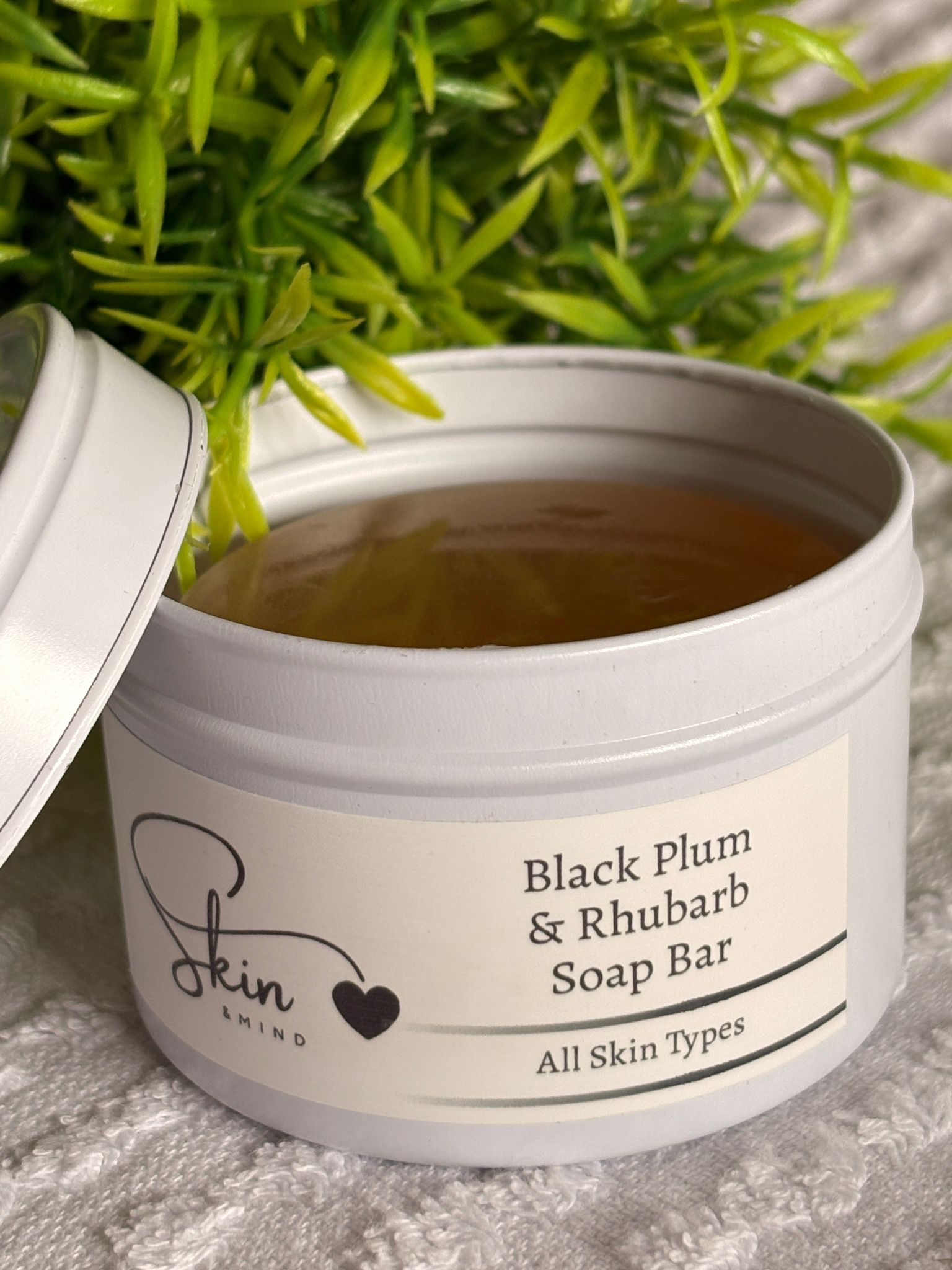 Black Plum & Rhubarb Soap Bar